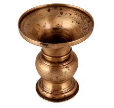 Antique Brass Water Pot in South Indian Art