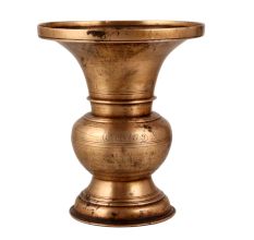 Antique Brass Water Pot in South Indian Art