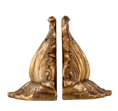 Handmade Metal Bookends in English Art