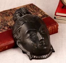 Handmade Metal Lord Shiva Head Plate