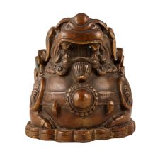 Handmade Brass Lion Statue in Chinese Art