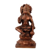 Handmade Seated Lord Hanuman Statue