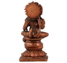 Handmade Seated Lord Hanuman Statue