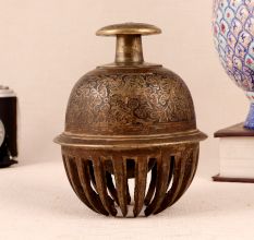 Traditional Brass Elephant Bell for Decor