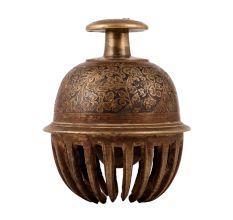 Traditional Brass Elephant Bell for Decor