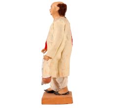 Terracotta Bengali Man Statue, Bengal Art