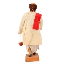 Terracotta Bengali Man Statue, Bengal Art