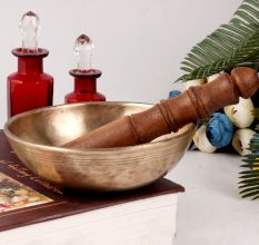 Indian Bell Metal Singing Bowl for Decor