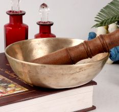 Plain Bell Metal Tibetan Singing Bowl