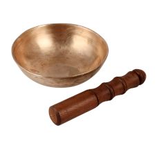 Shiny Singing Bowl Made of Bell Metal