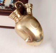 Mango Shaped Brass Hookah Base