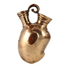 Mango Shaped Brass Hookah Base