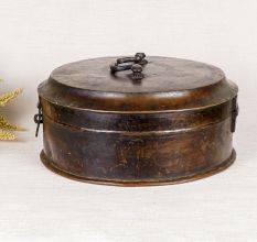 Handmade Brass Jewelry Box for Decoration