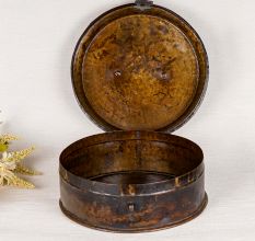 Handmade Brass Jewelry Box for Decoration