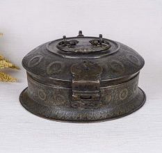 High-Quality Brass Jewelry Box for Home DÃ©cor