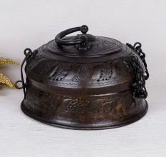 Designer Brass Jewelry Box for Home & Office Decor