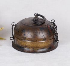 Antique Brass Jewelry Box for Home Decoration