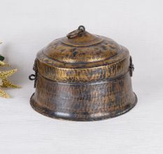 Brass Handmade Jewelry Box for Decoration