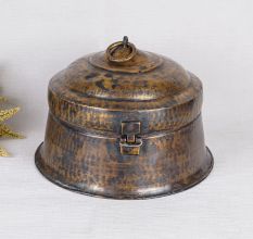 Brass Handmade Jewelry Box for Decoration