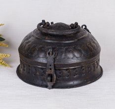 Adorable Handmade Jewelry Box Made of Brass