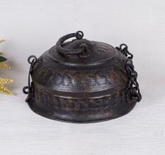 Adorable Handmade Jewelry Box Made of Brass