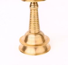 Handmade Brass Oil Lamp for Pooja