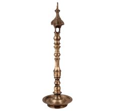 Brass Peacock Oil Lamp for Home Decor