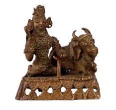 Auspicious Lord Shiva Statue in Himalayan Art