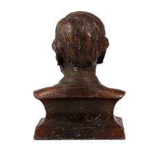 Handmade Metal Bust of Abraham Lincoln