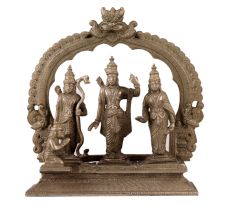 Handmade Statue of Ram Darbar for Worship