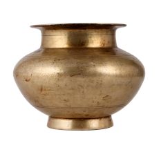 Indian Brass Lota Water Pot for Rituals