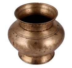 Traditionally Crafted Holy Water Pot Made of Brass