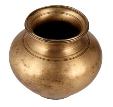 High Quality Brass Holy Water Pot for Rituals