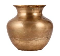 Handmade Lota or Water Pot for Indoor Decoration
