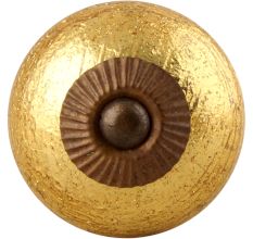 Golden Ceramic Knob