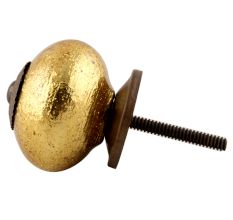 Golden Ceramic Knob