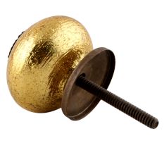 Golden Ceramic Knob