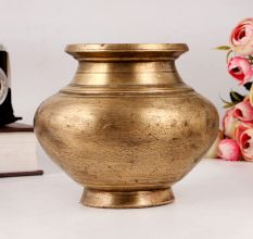 Vintage High Quality Brass Lota or Pot for Rituals
