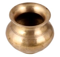 Glossy Golden Water Pot or Lota Crafted from Brass