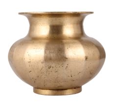 Golden Brass Lota or Water Pot in Shiny Finish