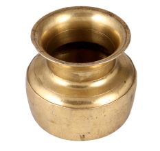 Beautiful Brass Golden Coloured Pot for Decoration