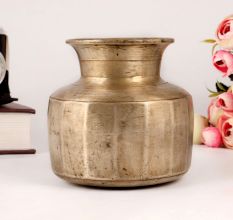 Handmade Brass Water Pot Lota for Home & Office Decor