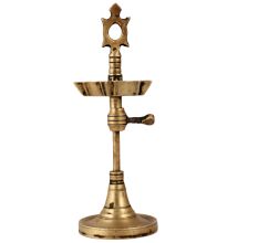 High Quality Brass Aarti Oil Lamp for Pooja