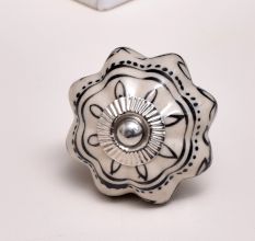 Black Leaf Melon Dresser Knob