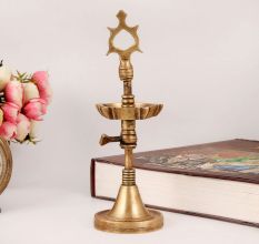 Vintage Height Adjustable Oil Lamp for Decoration