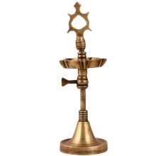 Vintage Height Adjustable Oil Lamp for Decoration