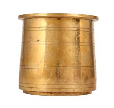 Golden Premium Brass Panchpatra for Rituals