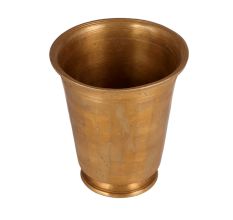 South Indian Style Brass Glass for Decoration