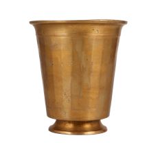 South Indian Style Brass Glass for Decoration
