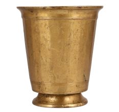 Premium Brass Glass for Hindu Rituals